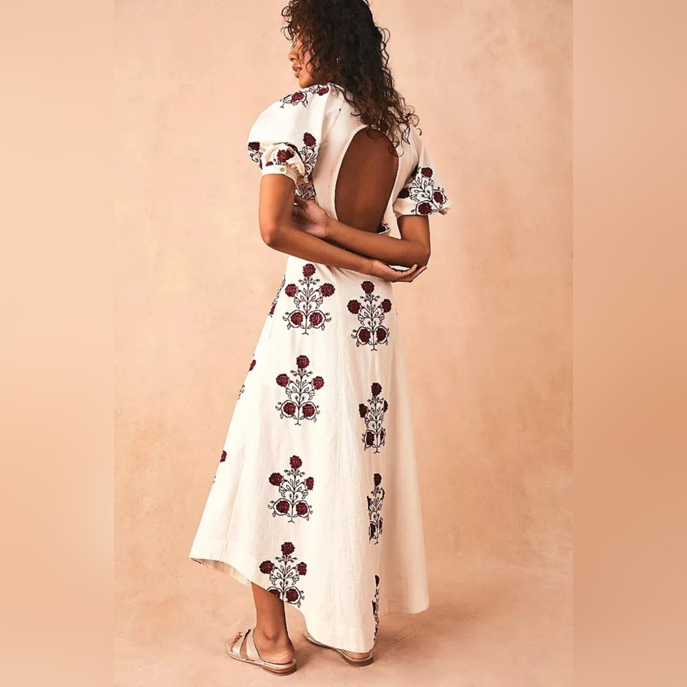 NWOT - Free People Women's Cactus Flower Dress - Lazy Bones Combo - L - Picture 1 of 6